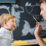 combating stuttering in a child